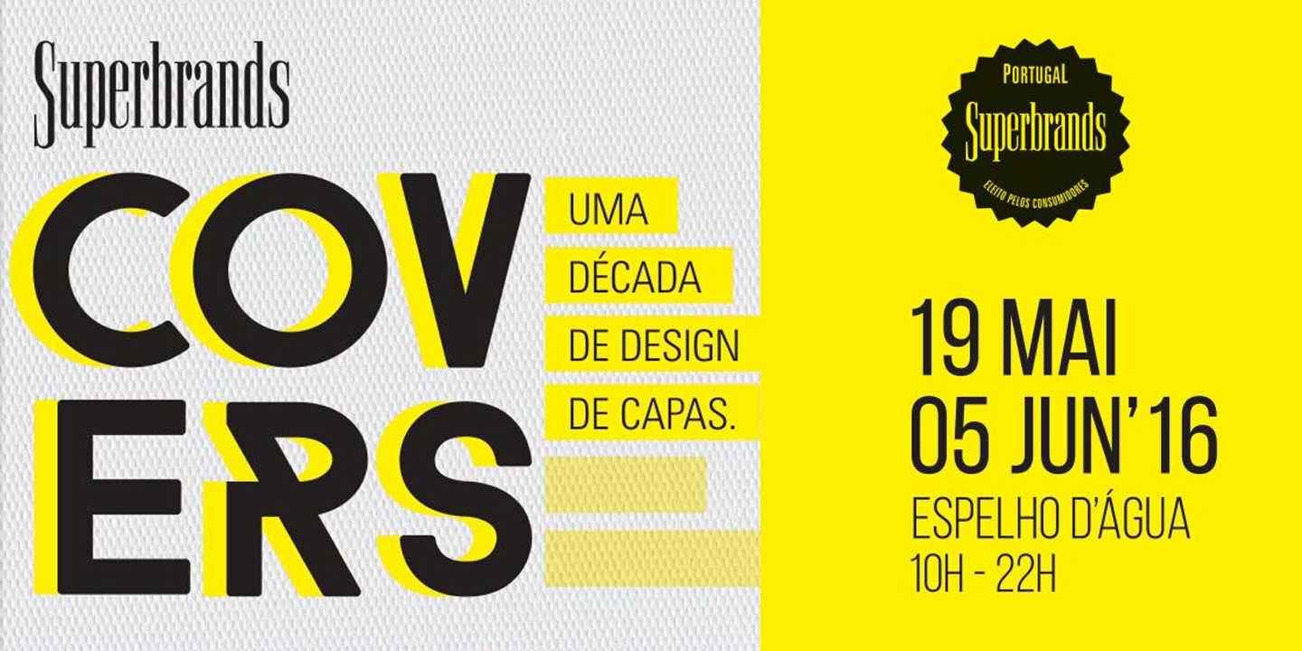 Imagem Exposição Superbrands. Dez anos de design de capas