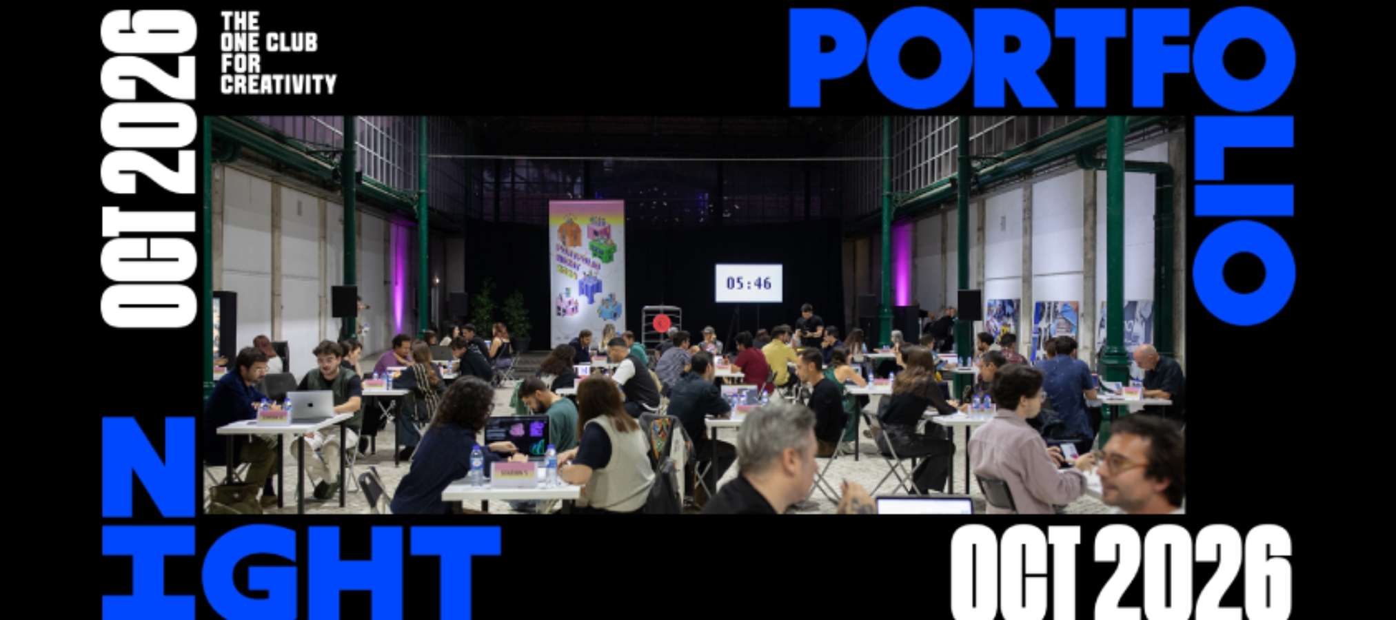 Imagem Portfolio Night 2026: O maior evento de recrutamento criativo já tem data marcada em Lisboa